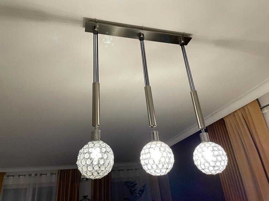 Lampa Wofi 3 kule regulacja 95 - 180 cm E14 LED model 7568.03.01.0200