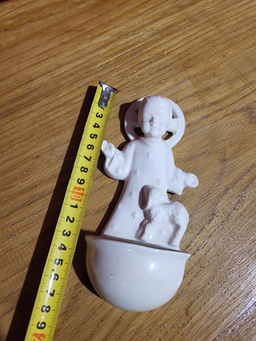 Kropielnica Dzieciątko Jezus z porcelany