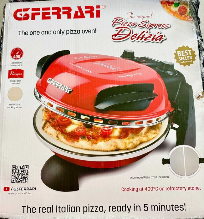 PIEC do pizzy G3FERRARI w kolorze czerwonym NOWY