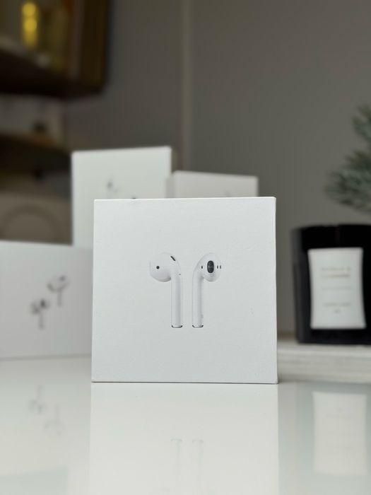 Навушники АірПодс 2 + чохол у подарунок
