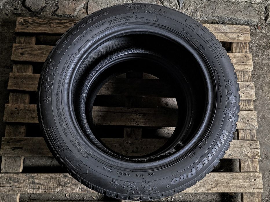 Нова пара 205/55r16 | 2025 | 9mm | 2шт | Преміум зимові шини | Ідеальний стан, без пошкоджень, без ремонтів, без дефектів | Тільки з Німеччини