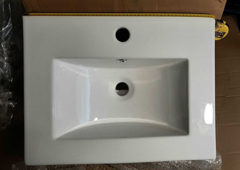 Lavatório Tuy Novo 51x41cm – Com Furo para Torneira