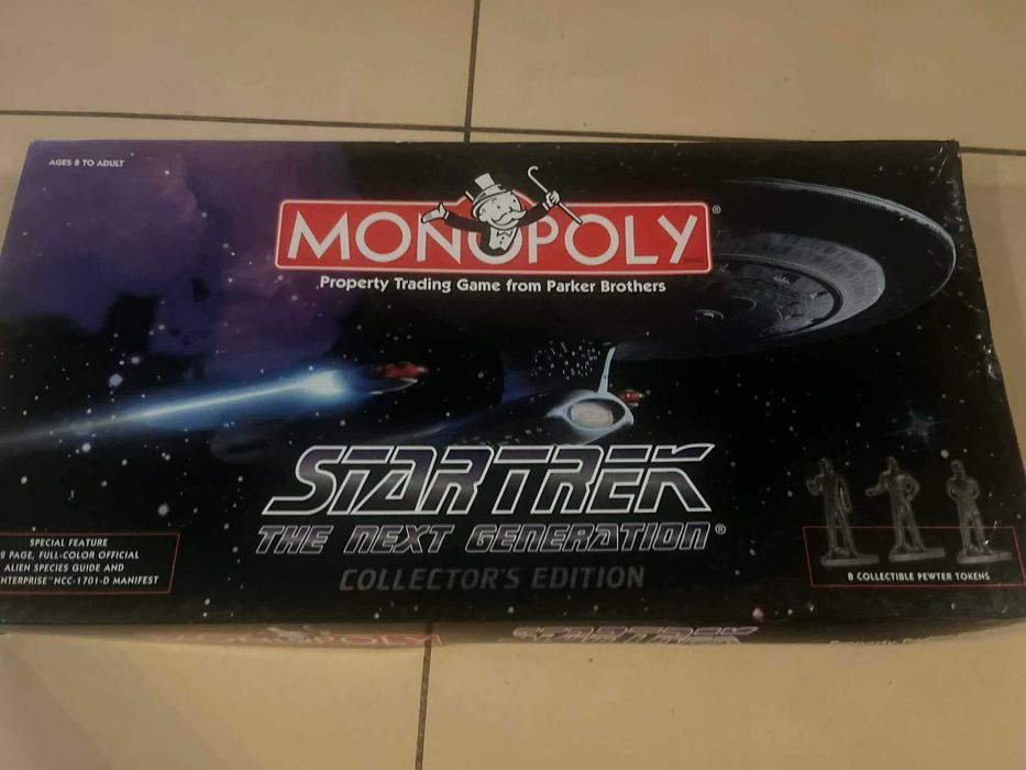 Gra Monopoly Star Trek next generation edition collector's w.angielska