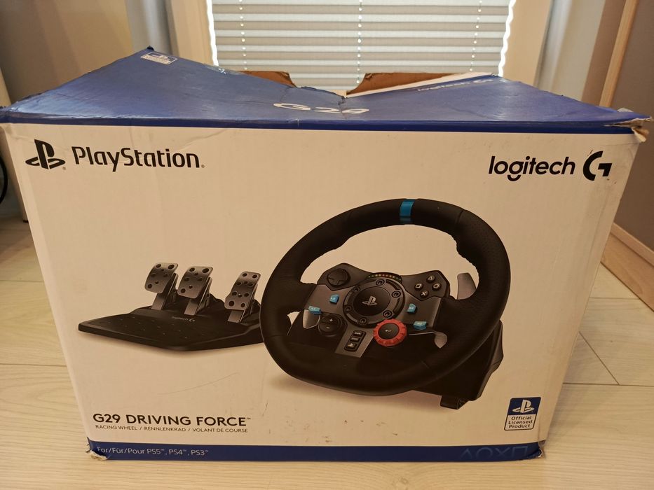 Kierowca Logitech g29 z shifterem