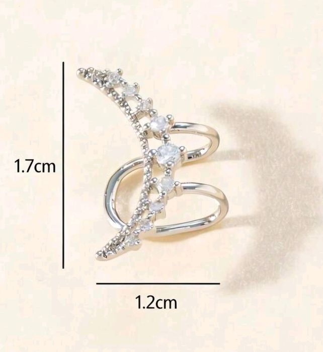 Kolczyki nausznice kółka nowe