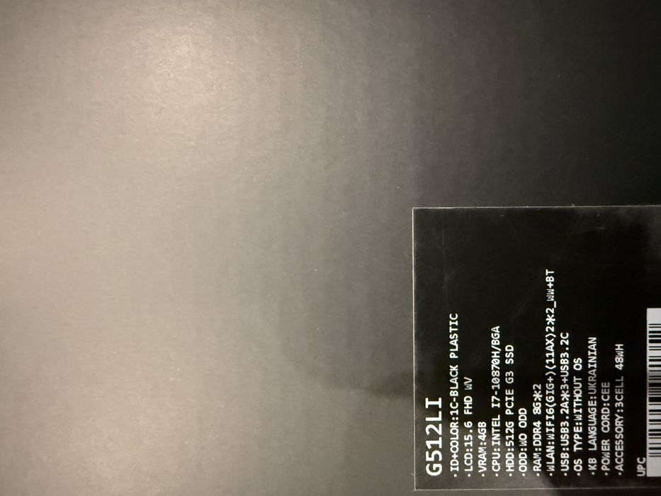 Asus rog strix g512li-hn279 ноутбук игровой