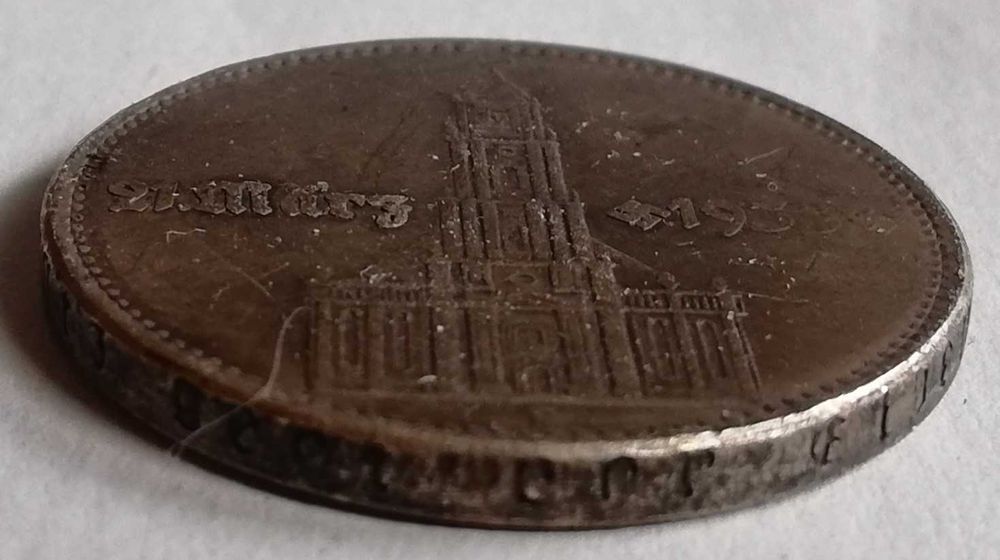 5 marek 1934 Kościół Garnizonowy w Poczdamie z datą