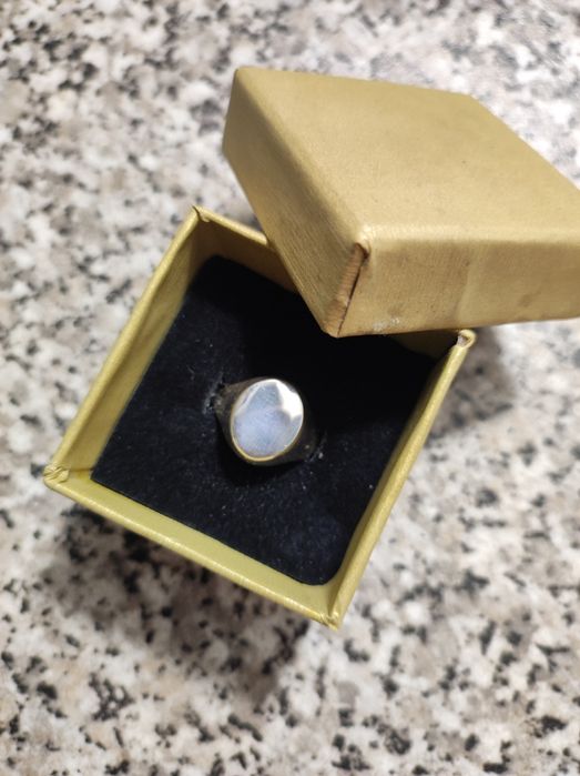 Anel masculino de prata