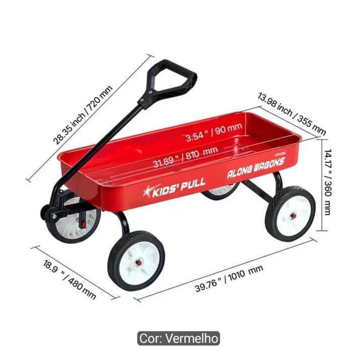 Radio flyer carro de criança