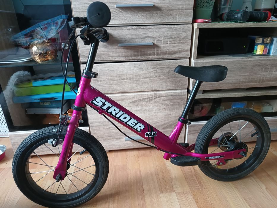 Rower biegowy 14 cali dla 4-6 lat