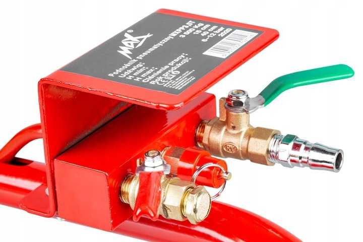 Домкрат пневматичний 3,5 тонни MAX Польща, пневмодомкрат, подушка