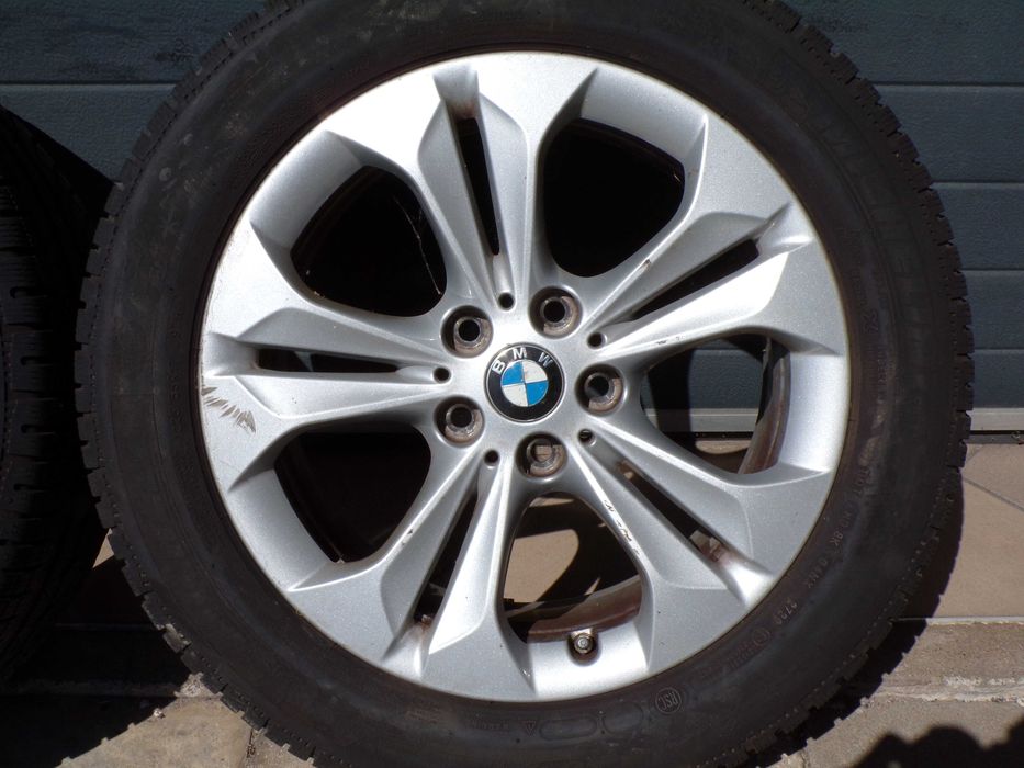 ! Koła zimowe 17 5x112 fabryczne BMW X1 F48 F49 X2 F39 TPMS Michelin