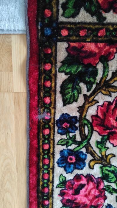 Kilim, narzuta, kapa , ponad 100 -letni , sygnatura