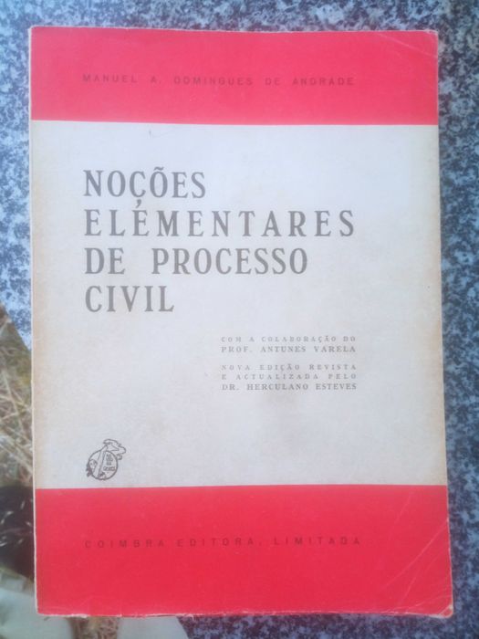 Noções Elementares de Processo Civil - Manuel de Andrade