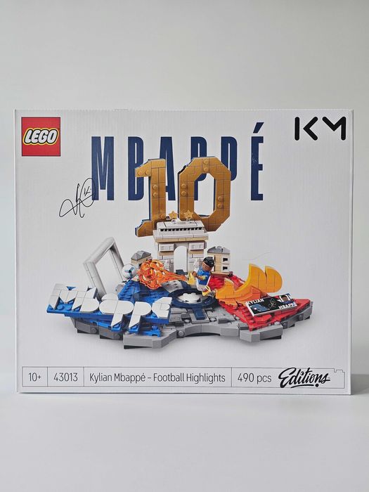 LEGO Editions 43013 Mbappé piłkarskie momenty - NOWE