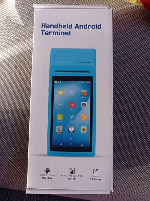 Pos registadora movel com impressora nova