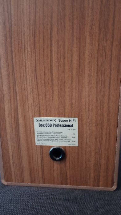 Kolumny Grundig box 650 Professional - super stan.