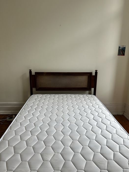 Cama 120x190, 2 capas de edredão