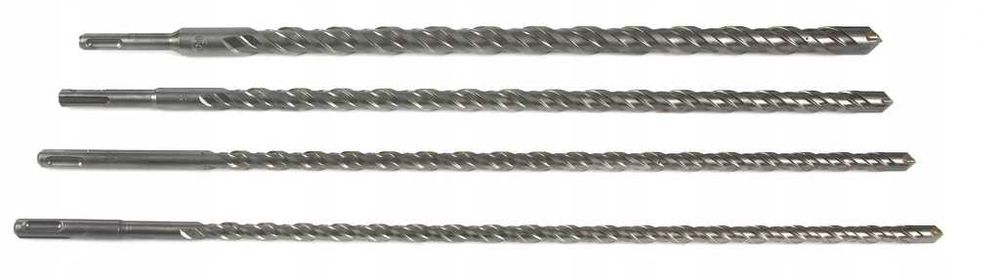 WIERTŁA DO BETONU SDS PLUS Wiertło Zestaw 11 szt Komplet Walizka