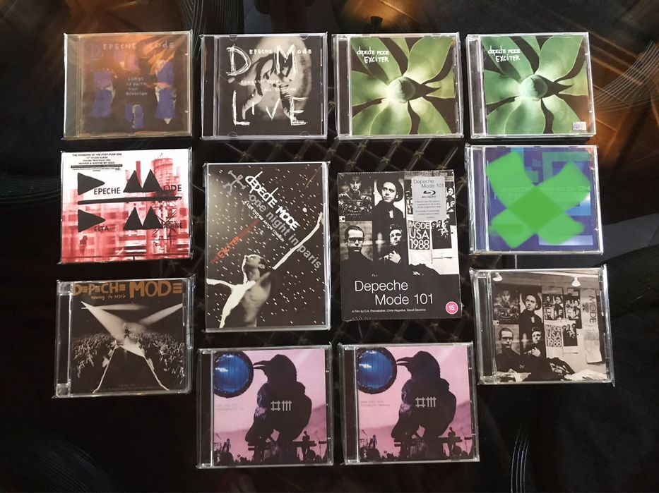 Depeche mode CD DVD Blu Ray SACD