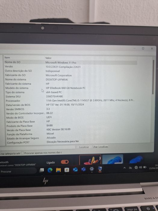 Hp elitebook 840 G8 i5 11ªGeração, DESDE 30€ MÊS loja em Guimarães