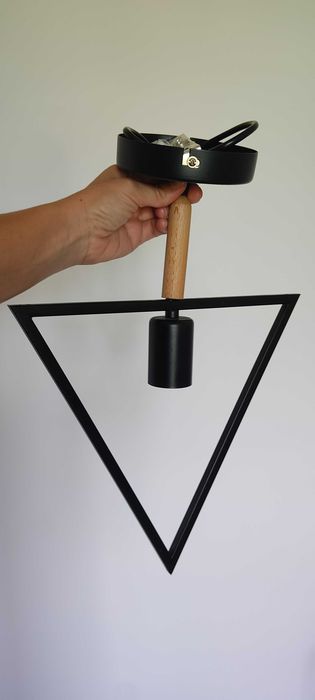 Candeeiros pretos decorativos para sala, os 3 incluídos