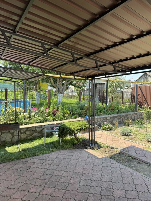 Навіс виготовленя , мониаж