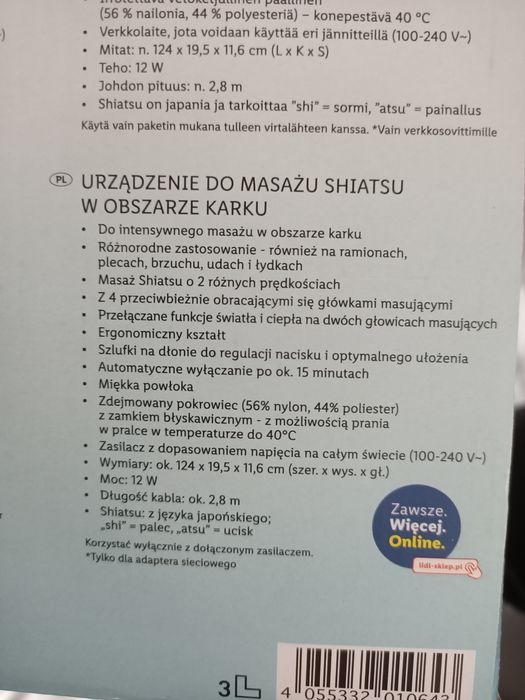 Masażer z  Lidla