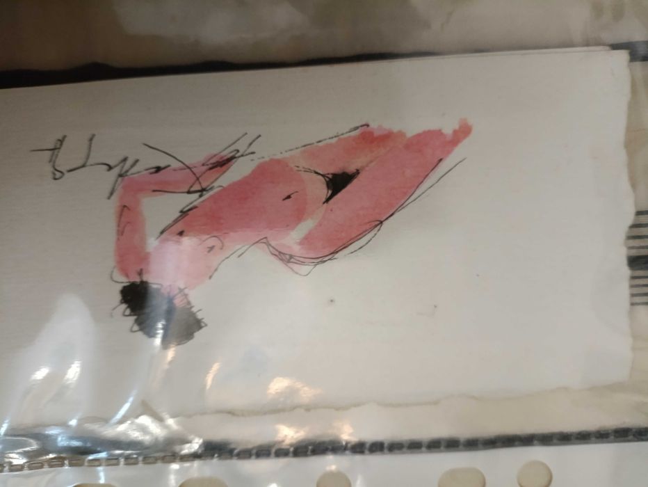 José Pádua - Tinta da China, Acrílico e Aguarela  ANO: 1997