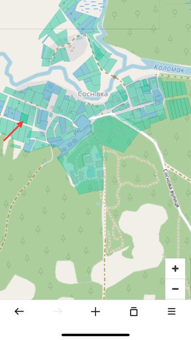 Земельна ділянка в мальовничому місці
