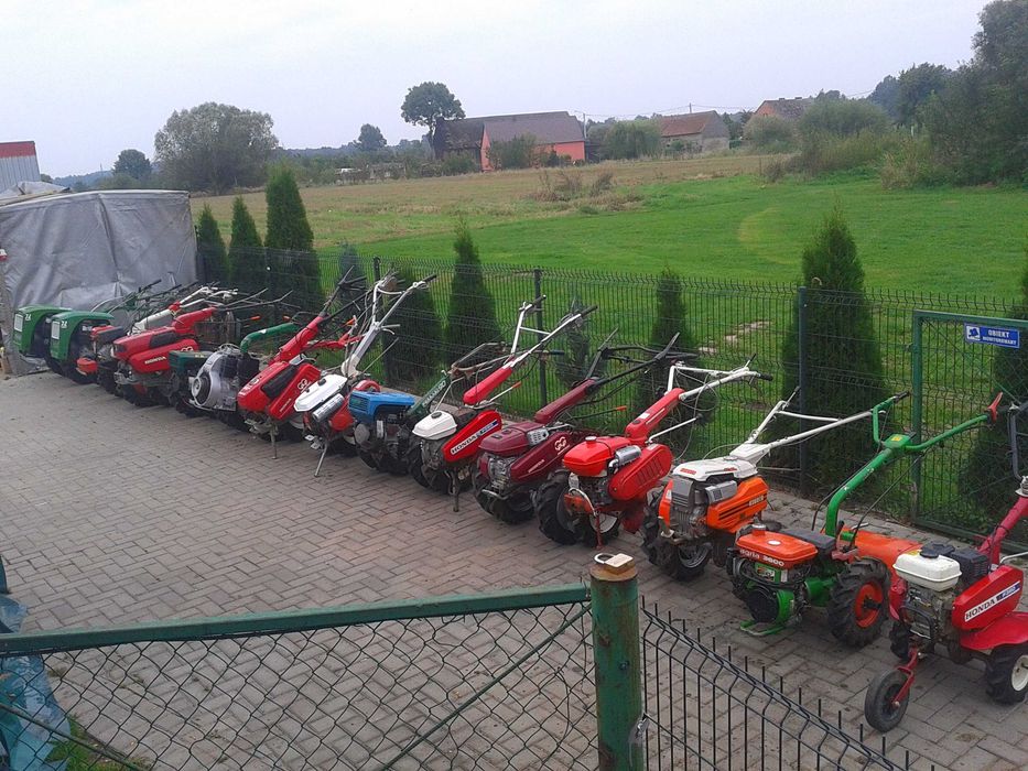 Traktorek Dzik Glebogryzarka Separacyjna Kosiarka Agria pług