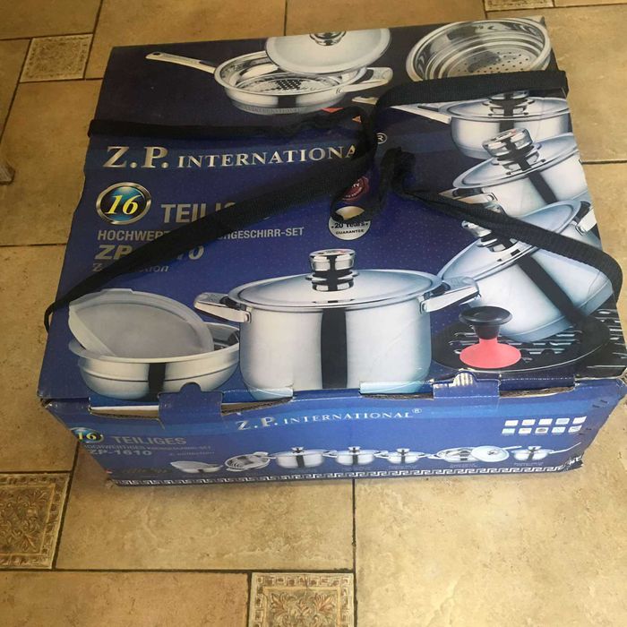 Набор посуды Z.P.T. International z.p., Швейцария, НОВЫЙ