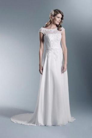 Piękna Suknia Ślubna Agnes r. 40 Stan IDEALNY - Ełk