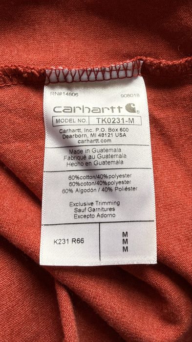carhartt bluza longsleeve M
