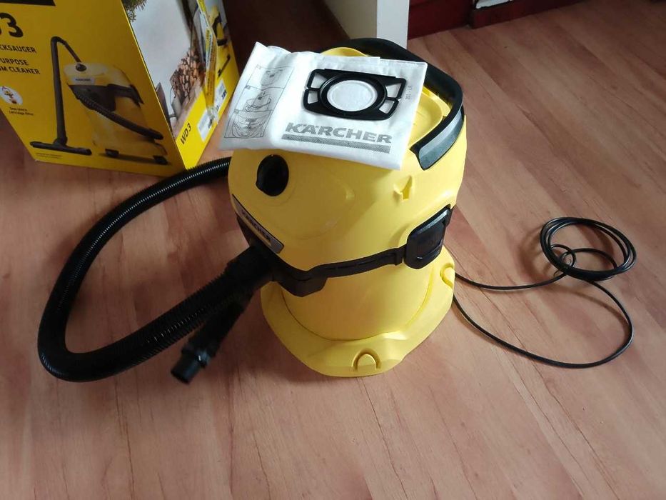 NOWY Odkurzacz Karcher Przemysłowy Mocny Budowlany Sucho Mokro 17L