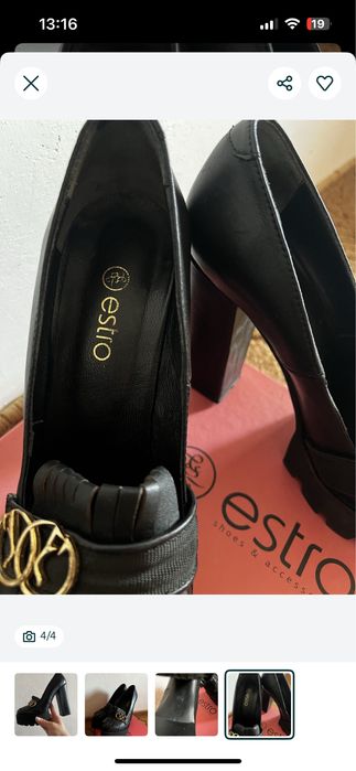 Туфлі шкіра estro