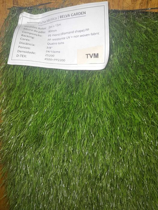 RELVA ARTIFICIAL - RELVA SINTÉTICA - VÁRIAS MEDIDAS