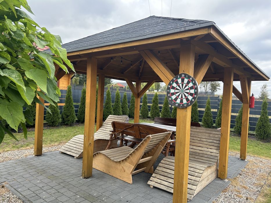 Domek Fuleda Mazury Sauna Jacuzzi Kominek