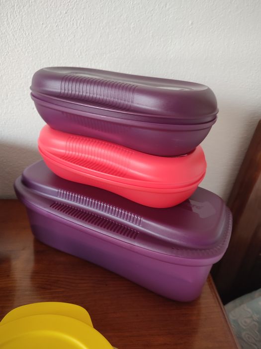 Artigos Tupperware microondas NOVOS