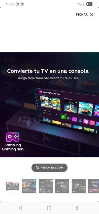 TV Smart de 40 Polegadas NOVA Samsung459630183628165123