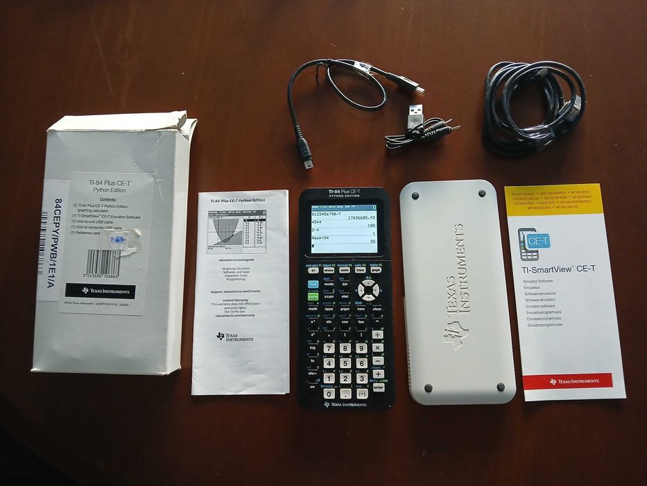 Calculadora Texas TI-84 Plus CE-T Python Edition (Garantia até 2028 ...