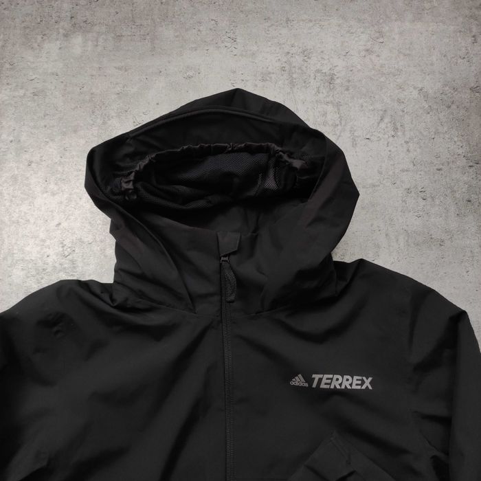 DAMSKA Kurtka Lekka Wiatrówka PRO Adidas Terrex Trekking Active Góry