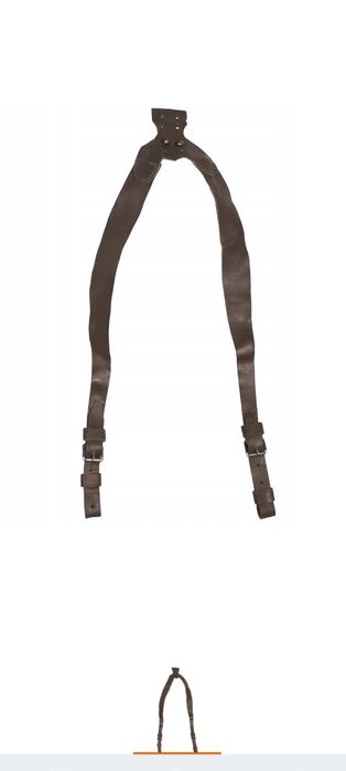 Szelki wojskowe skórzane armia włoska