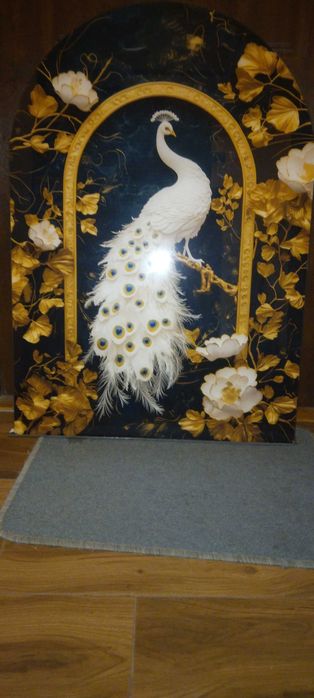 Obraz na szkle PEACOCK.