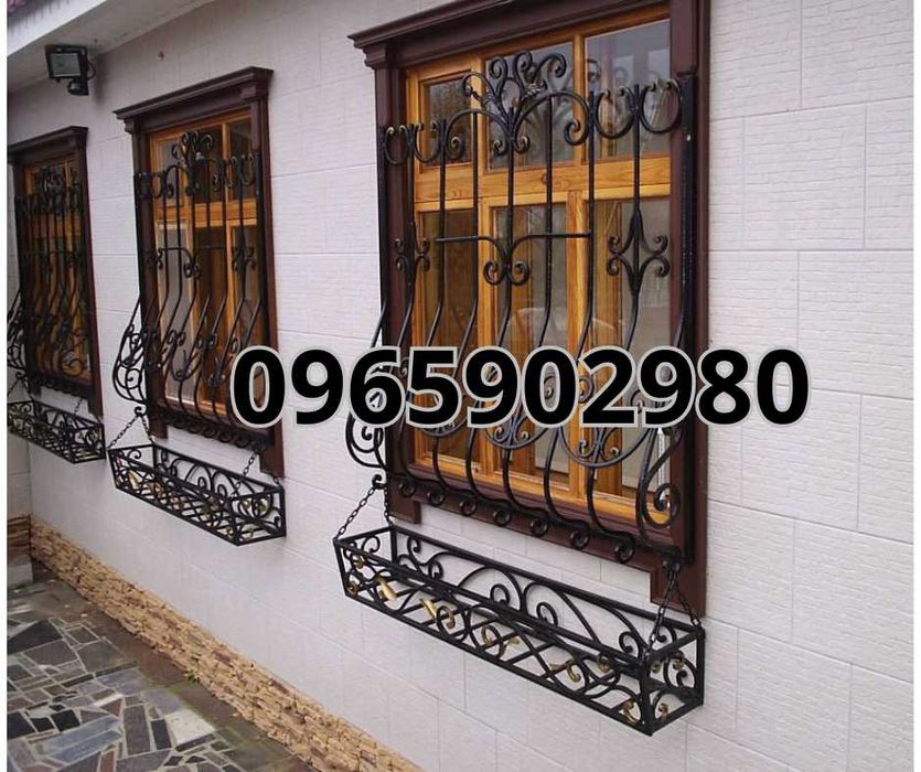 Металлические решётки для окон