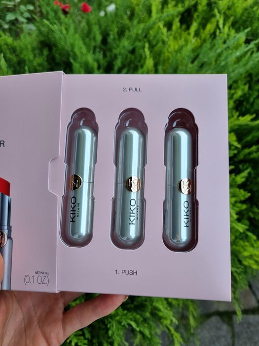 Набір бальзамів Kiko Milano coloured balm 03 06 09