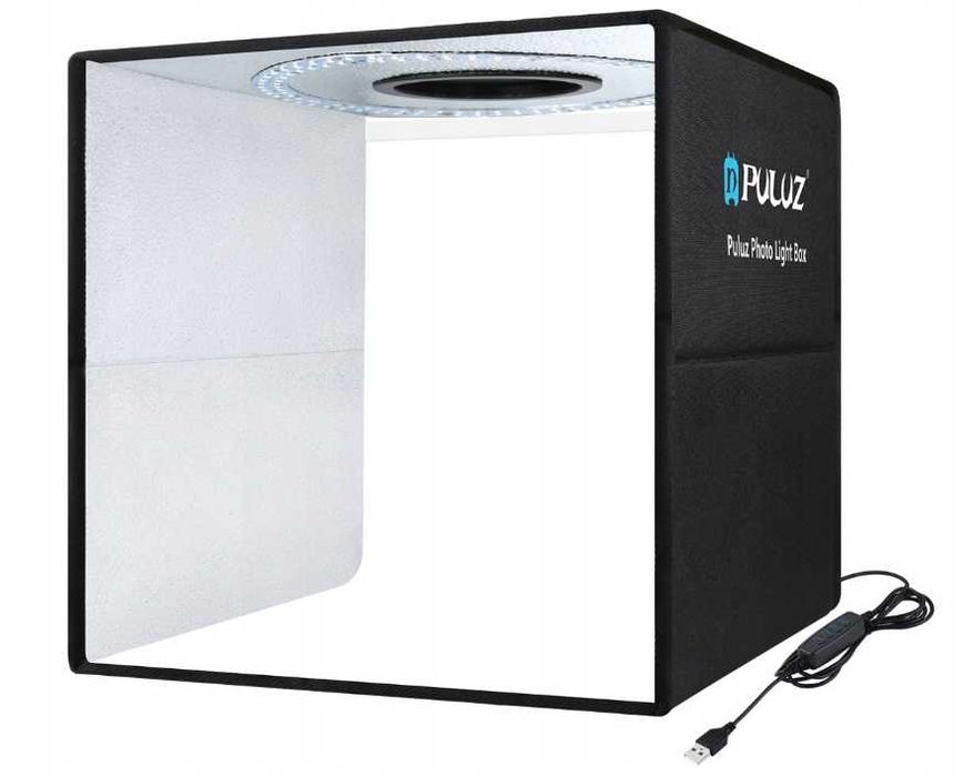 PULUZ Przenośne studio fotograficzne 30×30cm Lightbox LED