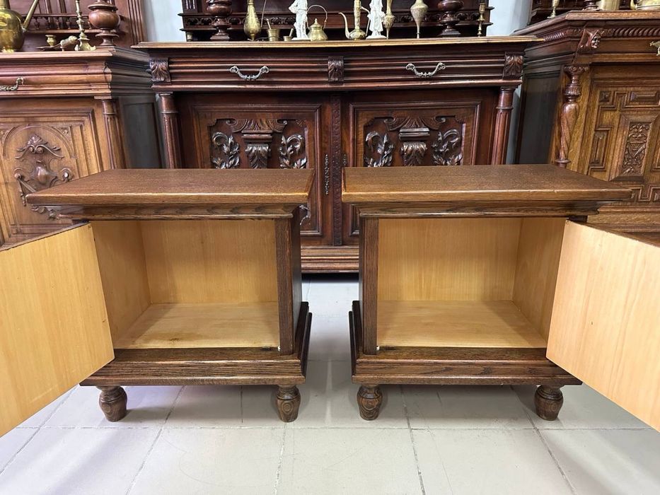 Тумба дубова приліжкова дерево 2988