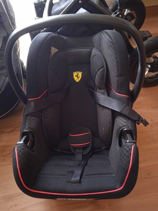 Wózek dziecięcy TAKO 3 w 1 + Nosidełko FERRARI