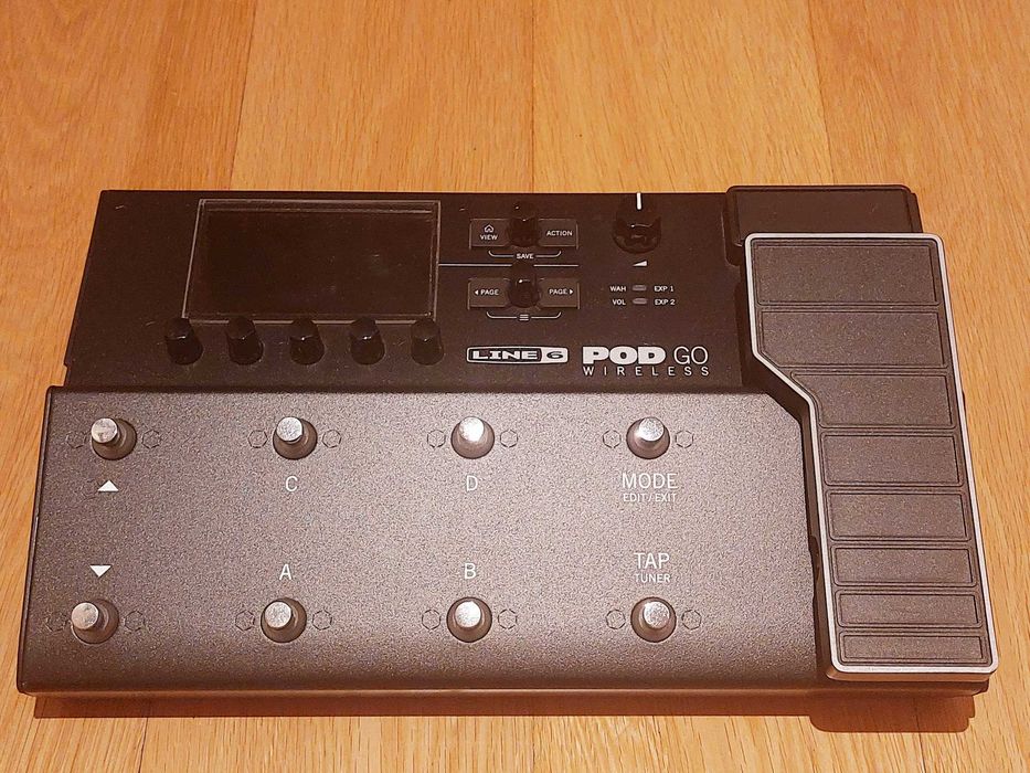 Pedaleira Line6 POD Go Wireless (Multi Effects Guitar Pedal)